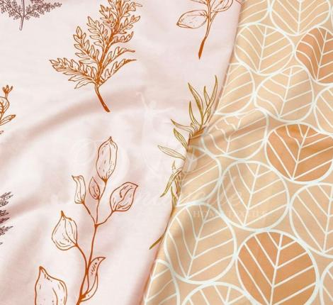 Постельное бельё Primavelle "FERN" Сатин, Евро (простыня на резинке)