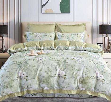 Постельное белье "Sailid" T-57-4 Сатин ДеЛюкс, Семейный