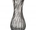 Ваза "GLASS NATURE" GREY 698-136, 12*12*25,5 см