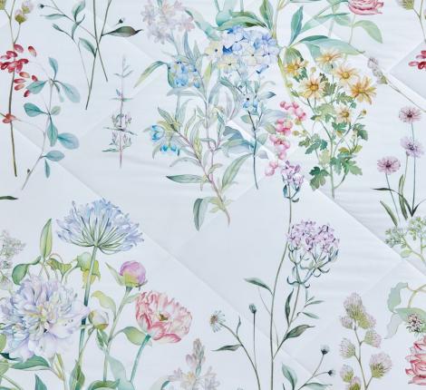 Постельное белье с одеялом "Asabella" 1380-2OSP Мако-Сатин, Семейный