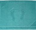 Полотенце-коврик для ванной Dusty turquoise (Пыльная бирюза), 50х70
