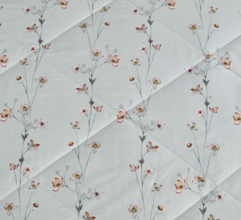 Постельное белье с одеялом "Asabella" 2119-OSPS Мако-Сатин, 1,5 спальный