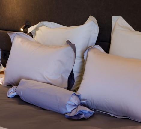 Наволочки "Kissen beige" Мако-Сатин, 70х70 (2шт)