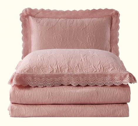 Покрывало "Arya" с кружевом 250Х260 Beauty