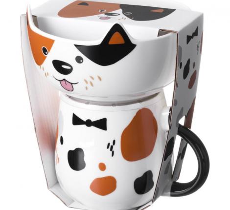 Набор детской посуды для завтрака "DOG", 2 предмета