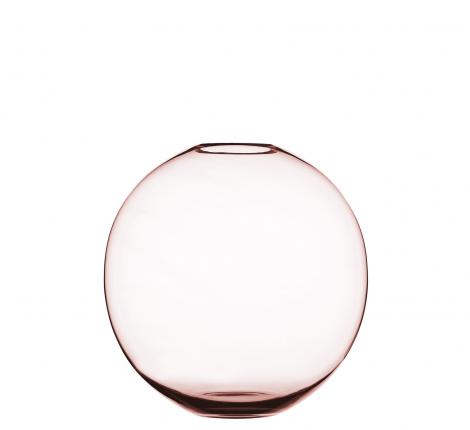 Ваза BV60 II. rosalin 04 (розовый) муслиновое стекло, диаметр 200 мм
