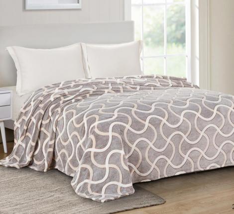 Плед "AlViTek" Микрофибра Бамбук 180/268-pb, 180х200