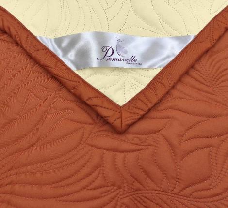 Покрывало Primavelle "ARTI" Биософт 210х230, Листья Терракот