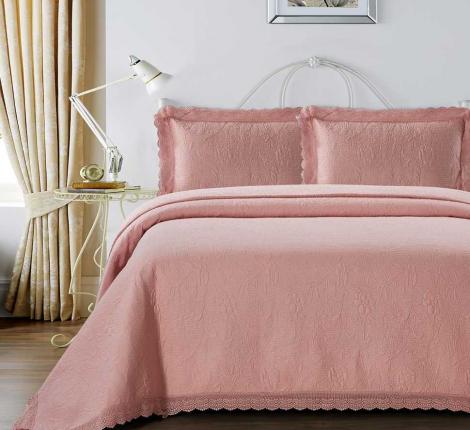 Покрывало "Arya" с кружевом 250Х260 Beauty