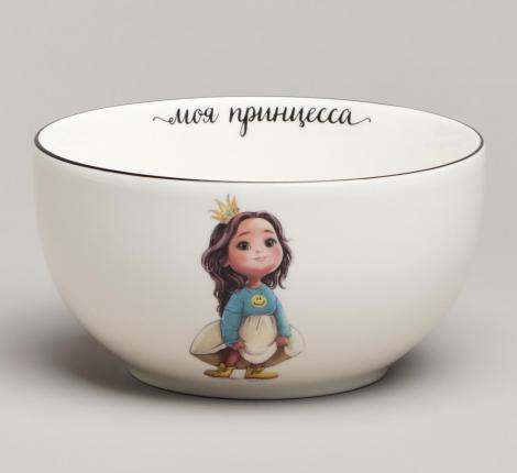 Набор детской посуды "ПРИНЦЕССА", 3 предмета