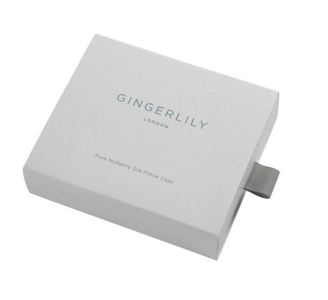 Наволочка шёлковая "Gingerlily" BEATY BOX white (белый), 50х70