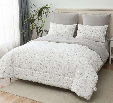 Постельное белье с одеялом "Sofi de Marko" Роберто №30 Велюр/Сатин, 1,5 спальный