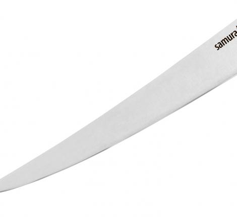 Нож кухонный &quot;Samura HARAKIRI&quot; SHR-0048BF/K филейный Fisherman 224 мм, ABS пластик