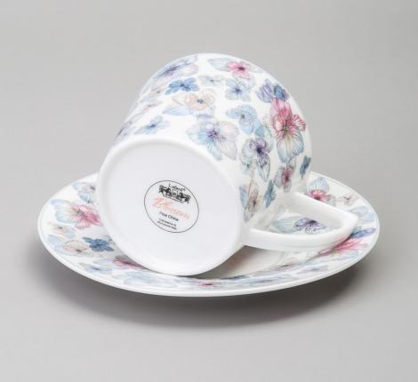 Чайный набор "BLOSSOM" 165-590 на 6 персон, 12 предметов (250 мл)