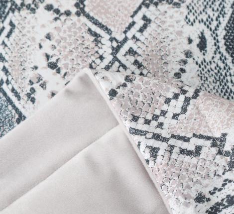 Постельное белье с одеялом "Sofi de Marko" Ренато №27 Велюр/Сатин, Евро