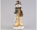 Статуэтка с LED-подсветкой "СНЕГОВИК", 12,5*12*33,7 см