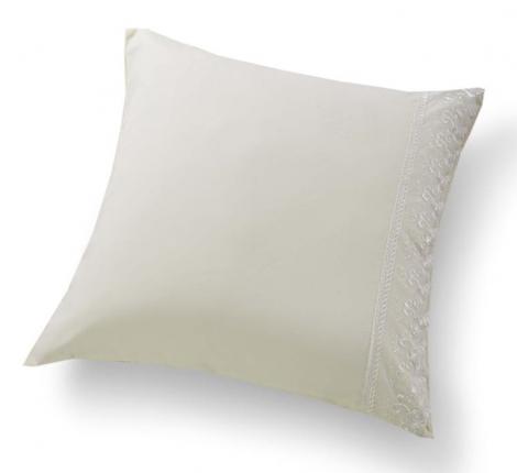 NMG-01 Наволочки софткоттон с гипюром, 50x70-2 шт.