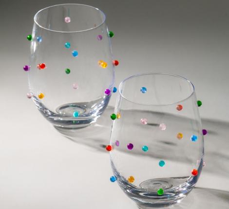 Набор стаканов 2 штуки "COLORS", 520 мл