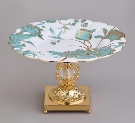 Фруктовница на ножке "Lefard" 46-1386, 31*31*19 см