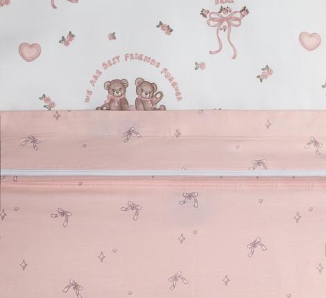 Постельное бельё детское "Sofi de Marko" Медвежата Сатин, 1,5 спальный