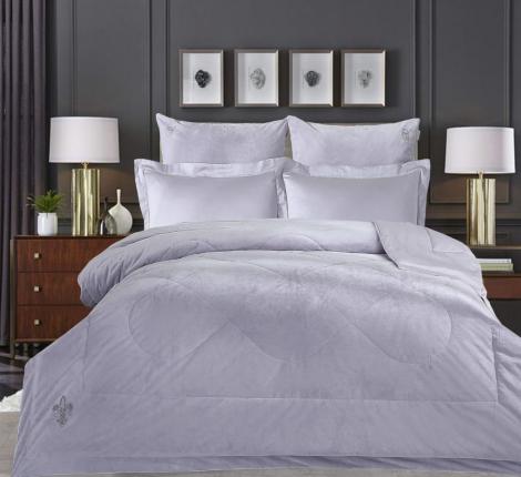 Постельное белье с одеялом "Kazanov.A." Lindor Premium (лаванда) Велюр/Egypt Cotton, Семейный