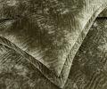 Покрывало "Sofi de Marko" Деварта (олива) Бархат, 240x260