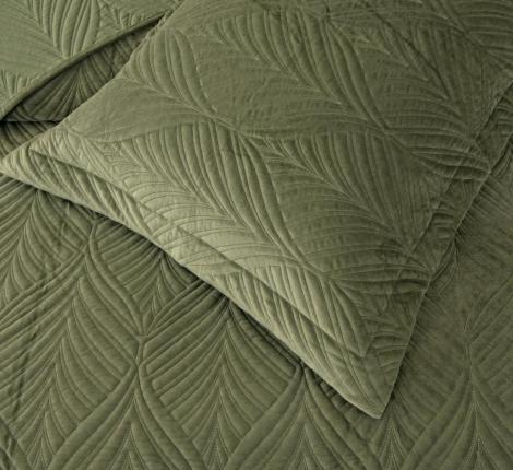 Покрывало "Sofi de Marko" Таира (хаки) Велюр, 240х260