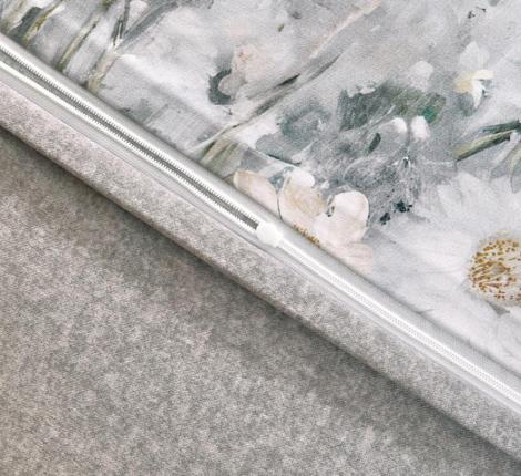 Постельное бельё "KARTEKS" жаккардовый сатин АКВАРЕЛЬ CVP 10, Евро