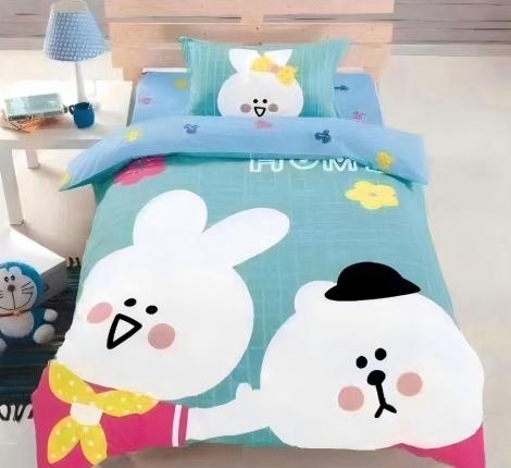 Постельное белье "Cristelle" Amante AM01-159 Сатин, 1,5 спальный