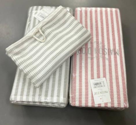 Комплект кухонных полотенец Maison D'or "DIMITRA" 50х70-5шт, серый