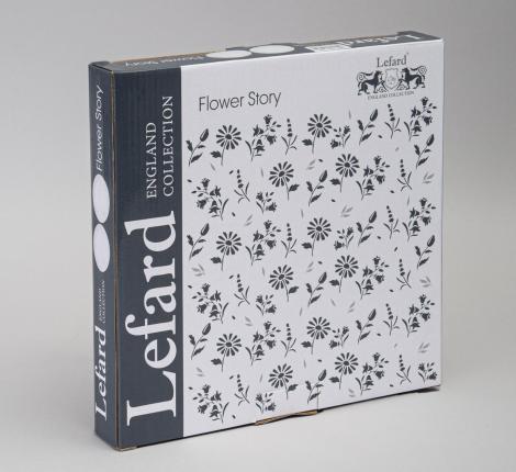 Набор обеденных тарелок 2 шт. "FLOWERS STORY", 25,5*2,5 см