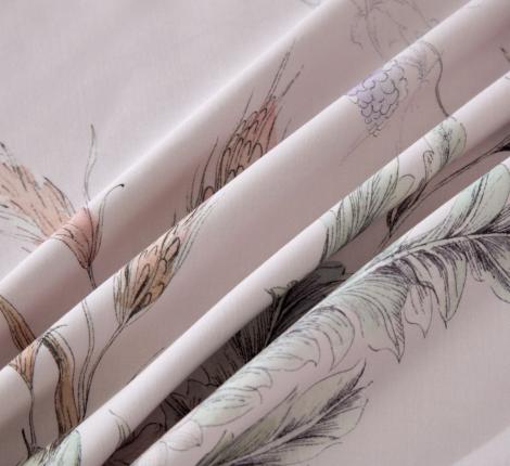 Постельное белье "Asabella" 2199-6 Фланель, Евро