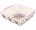 Блюдо для запекания квадратное "ЛАВАНДА", 3,1 л