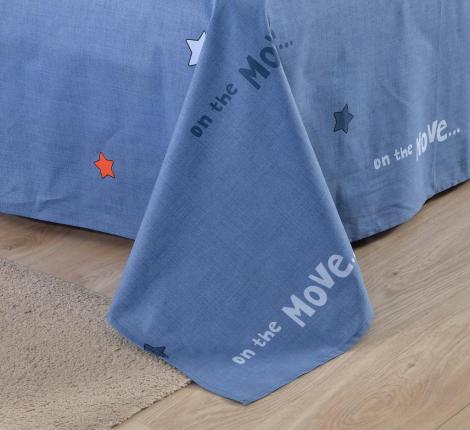 Постельное белье детское "Sofi de Marko" Диноленд (белый) Сатин, 1,5 спальный