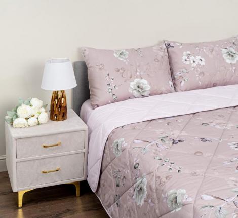 Постельное белье с одеялом "Siberia" Массимо №38 Сатин, Евро