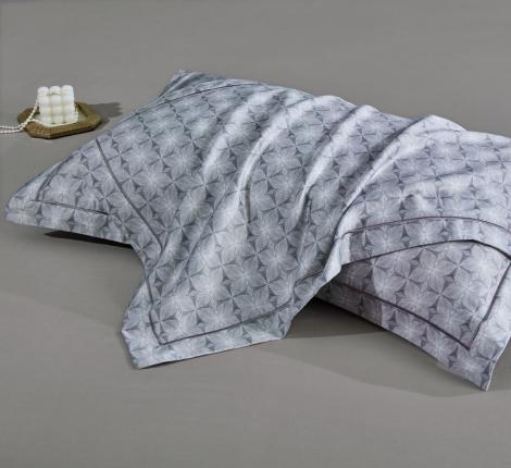 Постельное белье "Asabella" 2111-6 Мако-Сатин, Евро