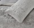 Покрывало "Sofi de Marko" Патрисия (светло-серый 1) Велюр, 240х260