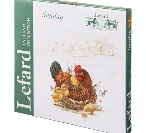 Тарелка закусочная "SUNDAY" 85-2098, диаметр 20,5 см