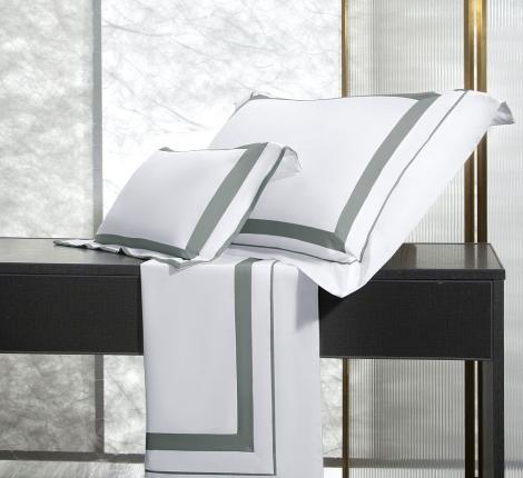 Постельное белье "Asabella" 2334-6 Сатин ДеЛюкс, Евро