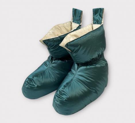 Сапожки-носочки пуховые "Comfort Socks Travel Grass" Aqua, 36-39 р.
