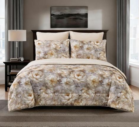 Постельное белье с одеялом "Sofi de Marko" Рикардо №2 Велюр/Сатин, Евро