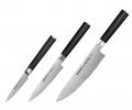 Набор из 3 ножей &quot;Samura Mo-V&quot; (10, 21, 85), G-10