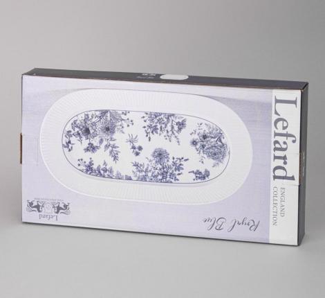 Блюдо овальное "ROYAL BLUE", 35,5*19*2,5 см