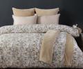 Постельное белье "Kazanov.A." Верде (жемчужно бежевый) Велюр/Egypt Cotton, Евро