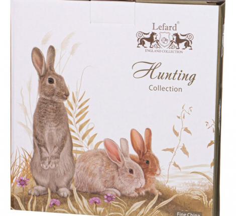 Тарелка закусочная "ОХОТА" 590-5110, диаметр 20,5 см