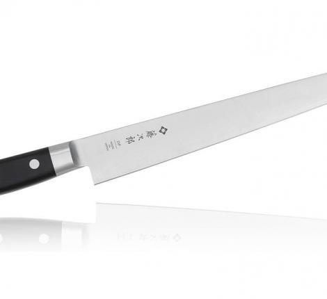 Кухонный нож-слайсер для нарезки "TOJIRO" F-806, длина лезвия 270 мм