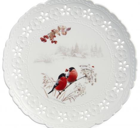 Набор обеденных тарелок 2 шт. "FOREST TALE", диаметр 26,5 см