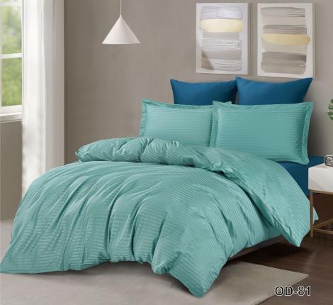 Постельное белье "Valtery" OD-81 Страйп Сатин, Семейный