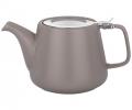 Чайник с металлическим ситом "VELOUR" (серый), 1200 мл