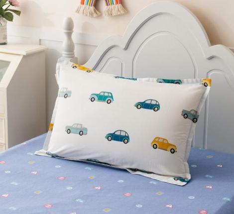 Постельное белье детское "Sofi de Marko" Машинки Ретро (белый) Сатин, 1,5 спальный